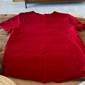 LULULEMON Women’s Red Short-Sleeve Top
